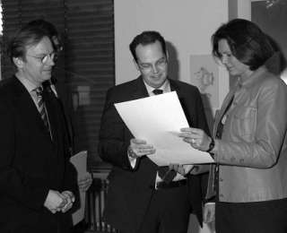 Thomas Rachel, Staatssekretär des BMELV, Dr. Matthias Lüke und Ministerin Ilse Aigner